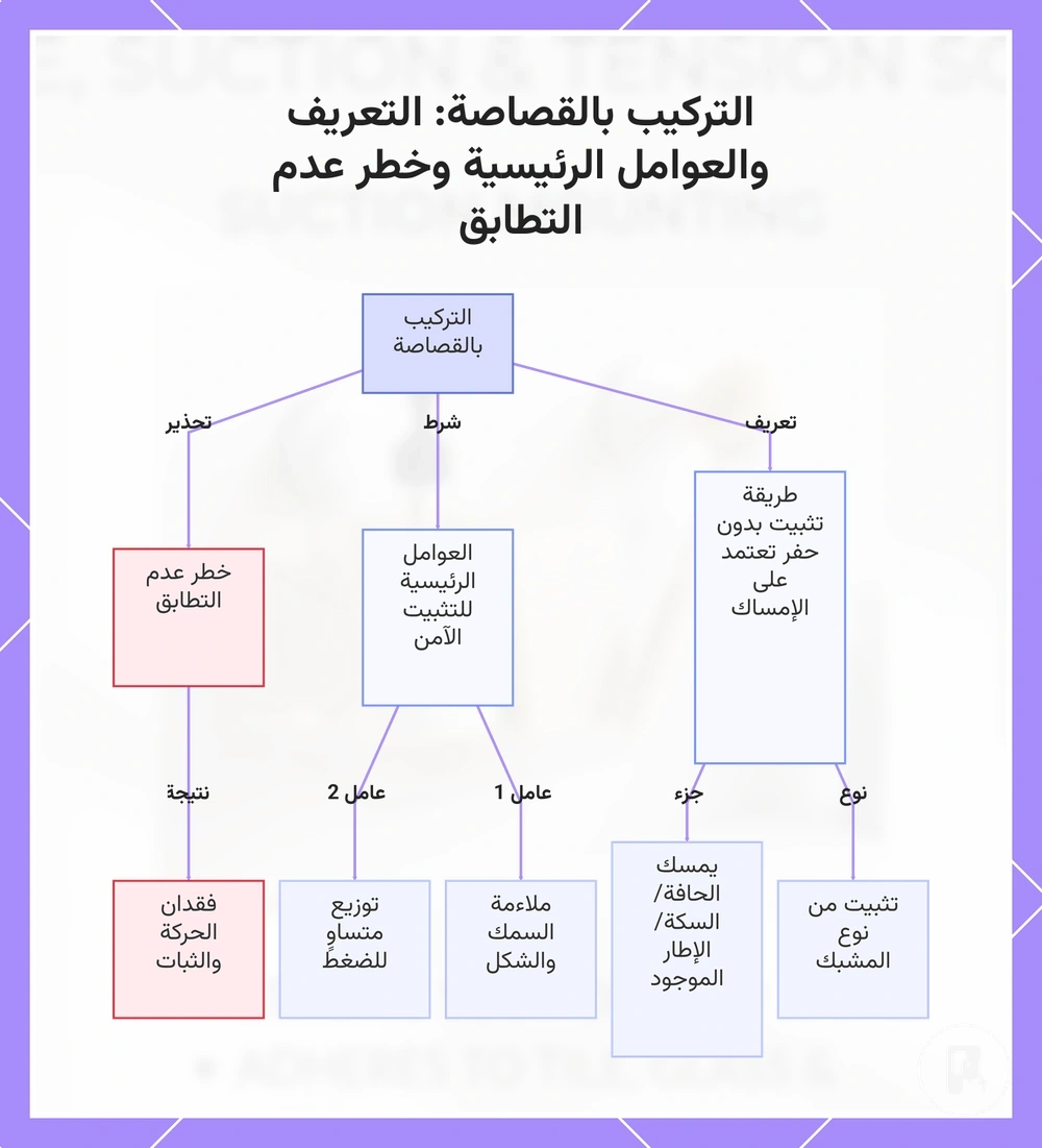 التركيب بالقصاصة: التعريف والعوامل الرئيسية وخطر عدم التطابق