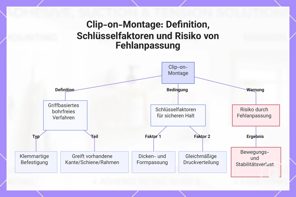 Clip-on-Montage: Definition, Schlüsselfaktoren und Risiko von Fehlanpassung