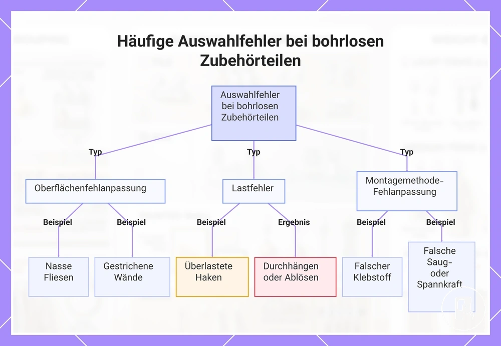 Häufige Auswahlfehler bei bohrlosen Zubehörteilen