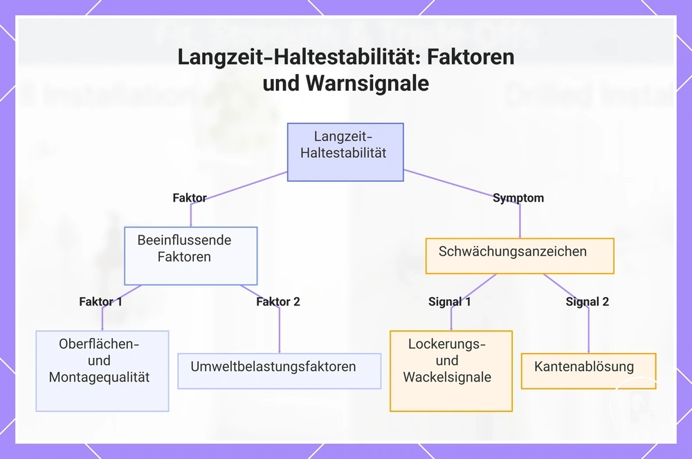 Langzeit-Haltestabilität: Faktoren und Warnsignale