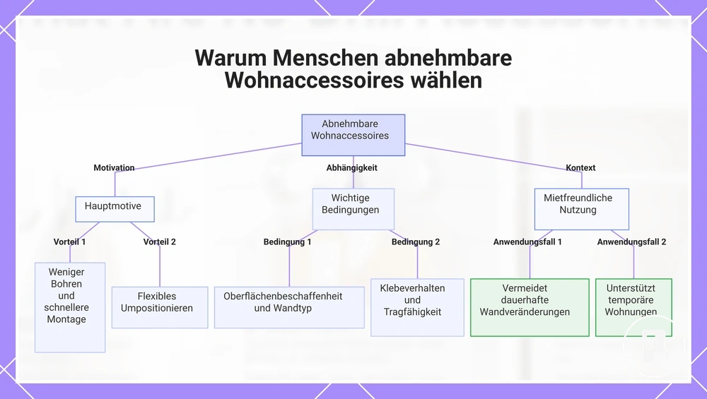 Warum Menschen abnehmbare Wohnaccessoires wählen