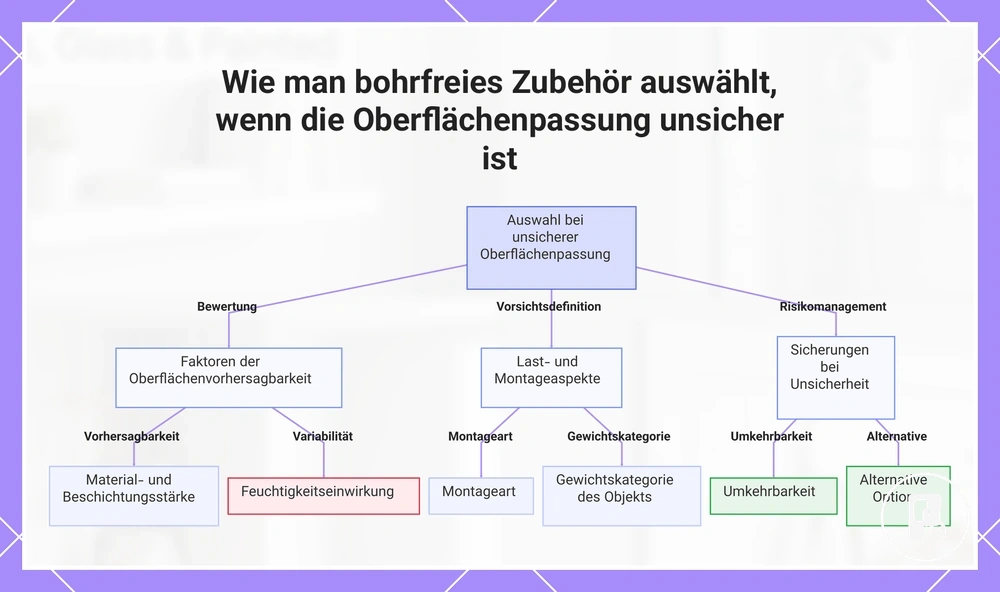 Wie man bohrfreies Zubehör auswählt, wenn die Oberflächenpassung unsicher ist