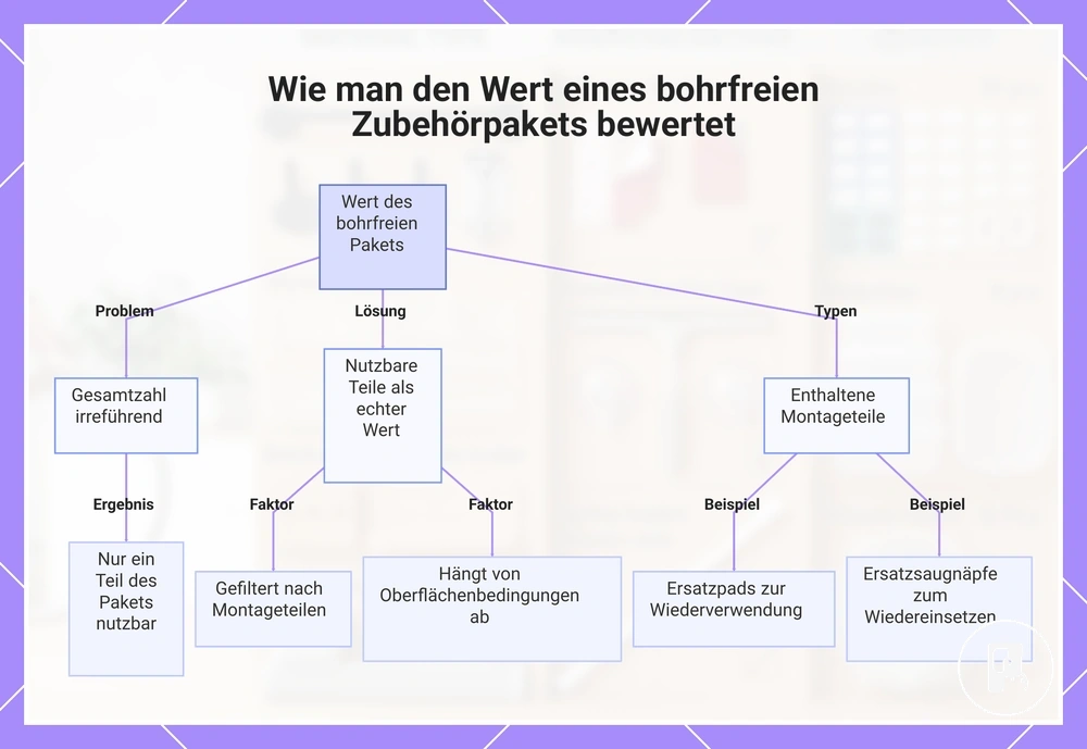 Wie man den Wert eines bohrfreien Zubehörpakets bewertet