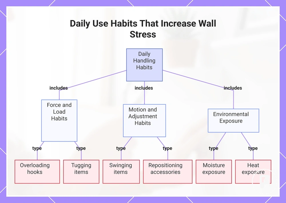 Daily Use Habits That Increase Wall Stress