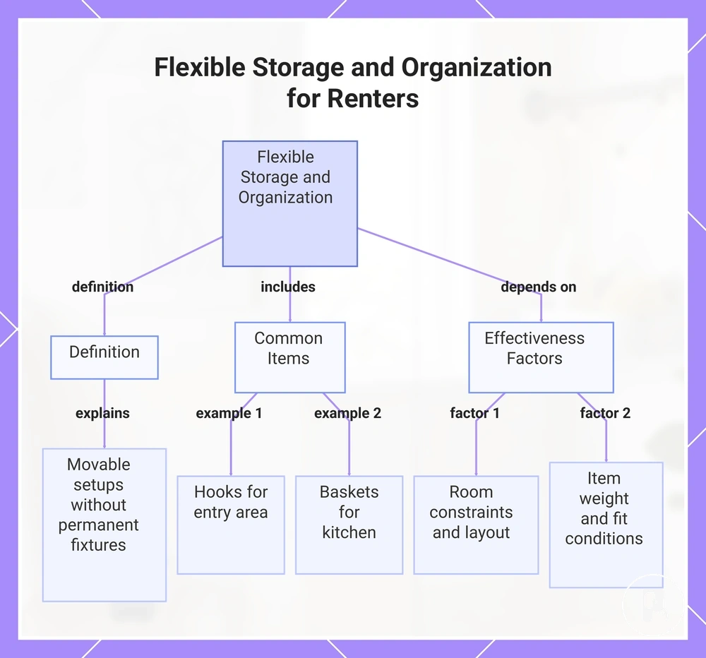 Flexible Storage and Organization for Renters