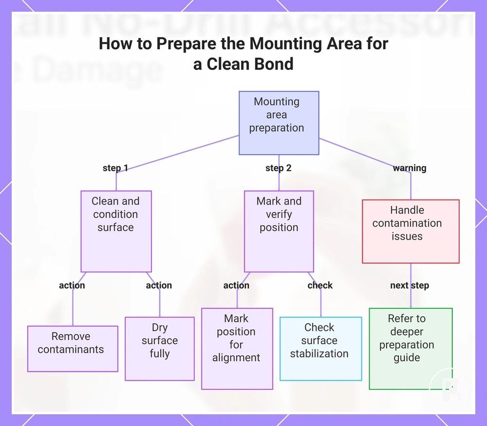 How to Prepare the Mounting Area for a Clean Bond