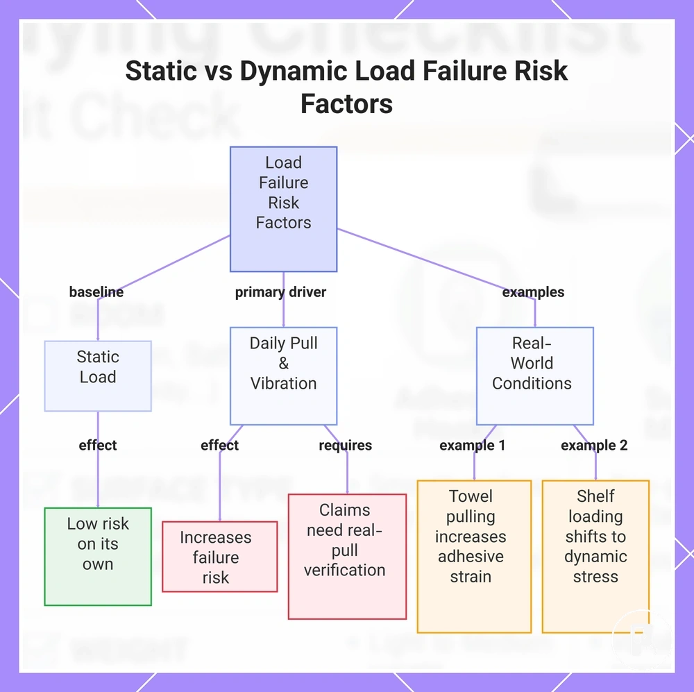 Static vs Dynamic Load Failure Risk Factors
