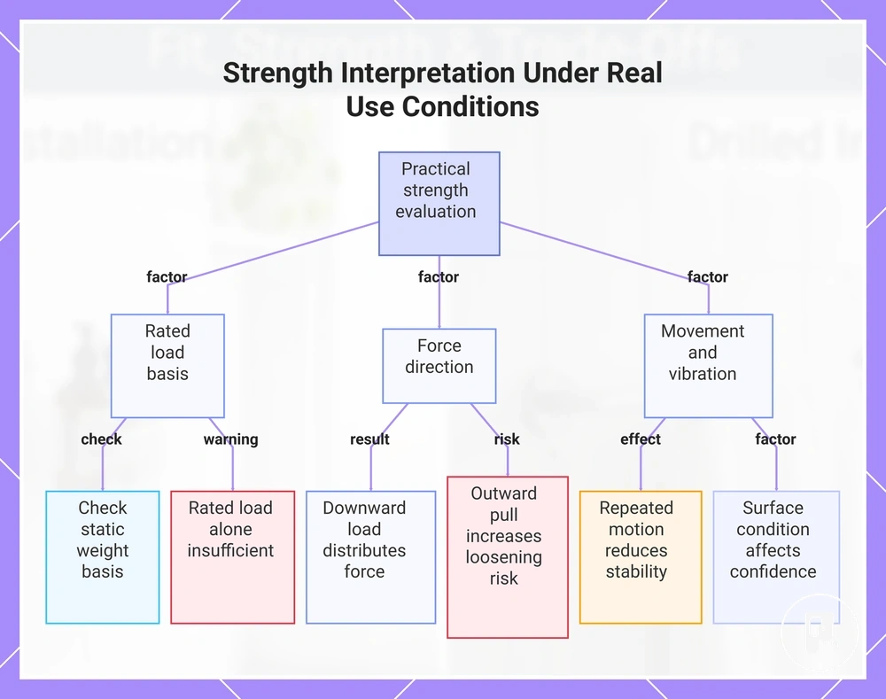Strength Interpretation Under Real Use Conditions