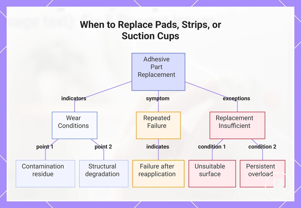 When to Replace Pads, Strips, or Suction Cups