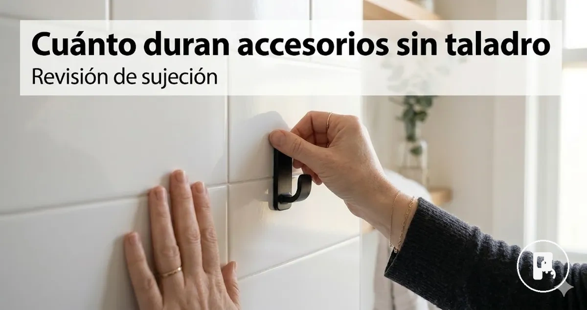 Accesorios para el hogar sin taladro revisados para comprobar la sujeción a largo plazo y el estado de la superficie