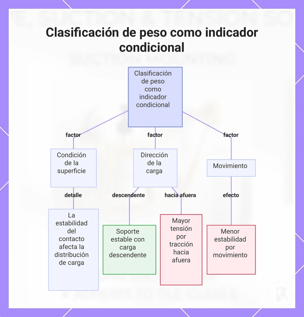 Clasificación de peso como indicador condicional