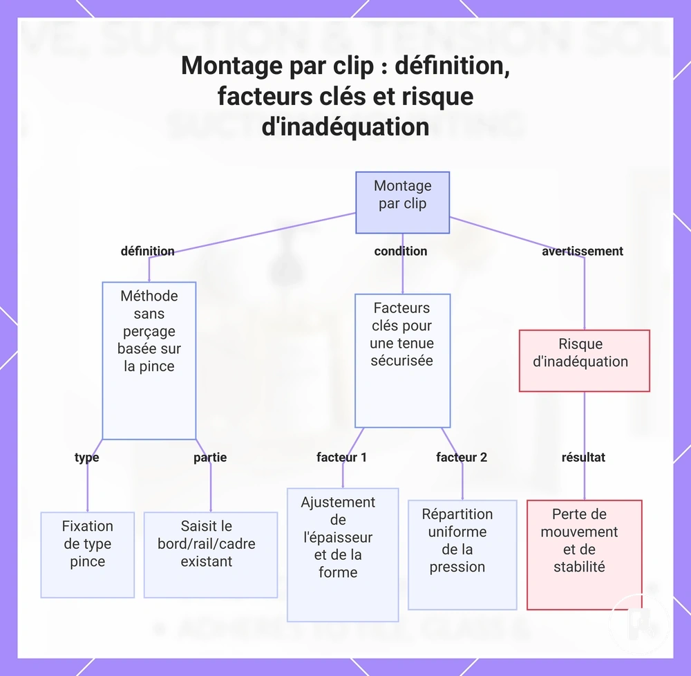 Montage par clip : définition, facteurs clés et risque d'inadéquation