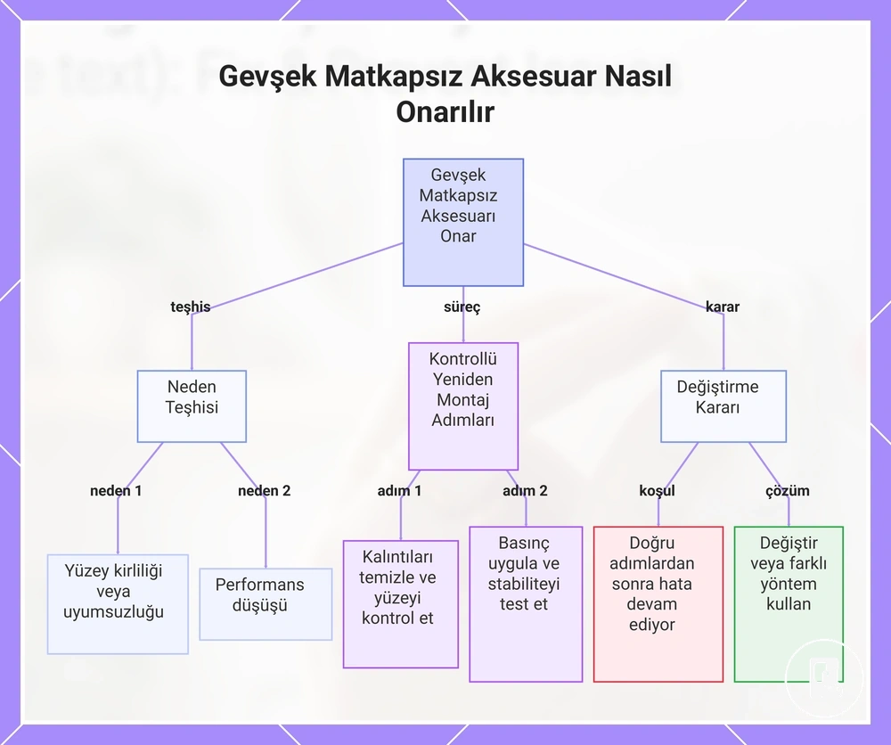 Gevşek Matkapsız Aksesuar Nasıl Onarılır
