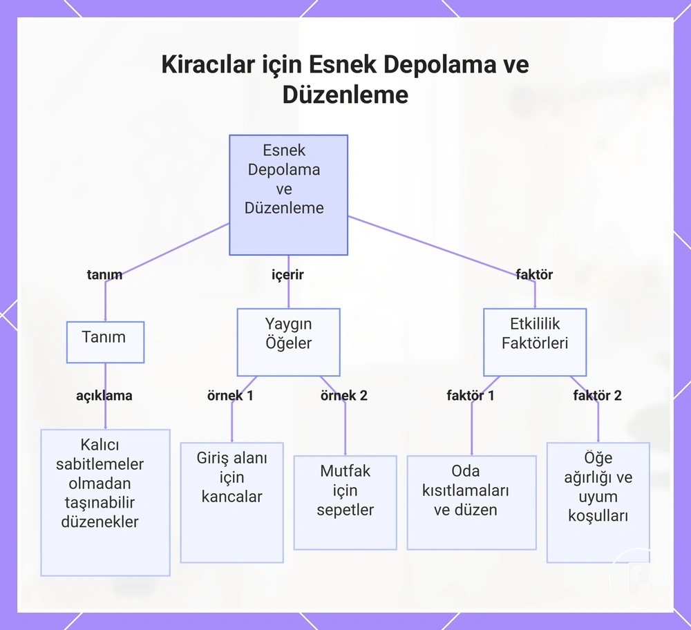 Kiracılar için Esnek Depolama ve Düzenleme