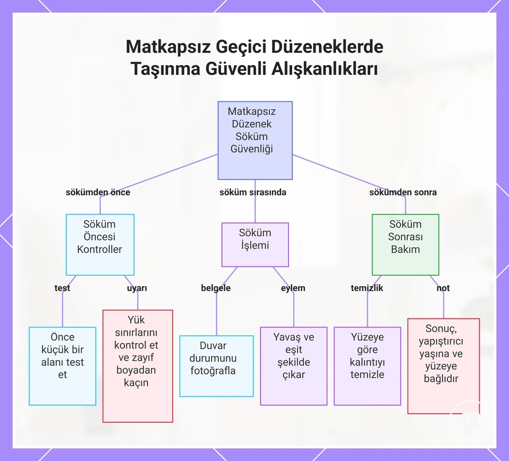 Matkapsız Geçici Düzeneklerde Taşınma Güvenli Alışkanlıkları