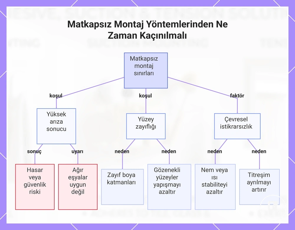 Matkapsız Montaj Yöntemlerinden Ne Zaman Kaçınılmalı