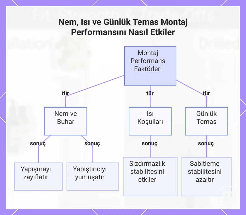 Nem, Isı ve Günlük Temas Montaj Performansını Nasıl Etkiler