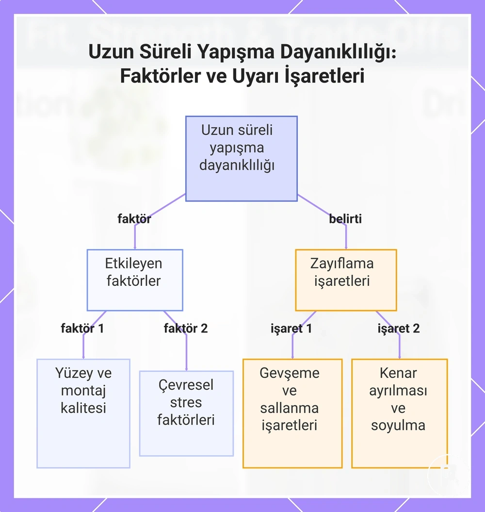 Uzun Süreli Yapışma Dayanıklılığı: Faktörler ve Uyarı İşaretleri