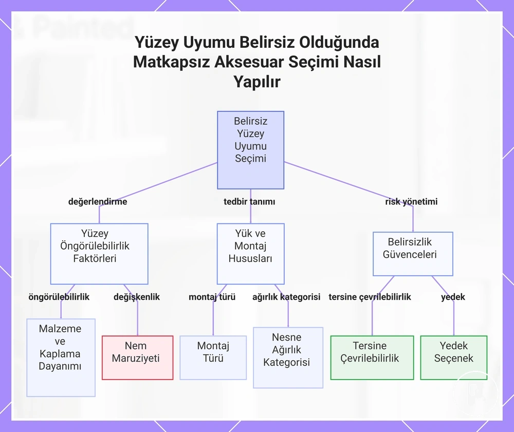 Yüzey Uyumu Belirsiz Olduğunda Matkapsız Aksesuar Seçimi Nasıl Yapılır