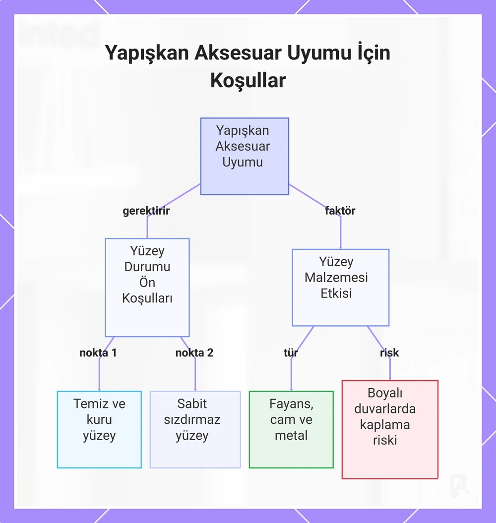 Yapışkan Aksesuar Uyumu İçin Koşullar